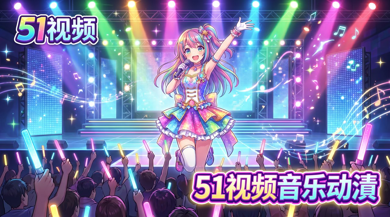 抖音风-偶像动漫演唱会